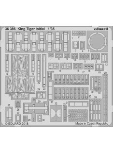 Eduard - King Tiger initial for Takom 