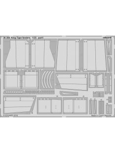 Eduard - King Tiger fenders for Takom 