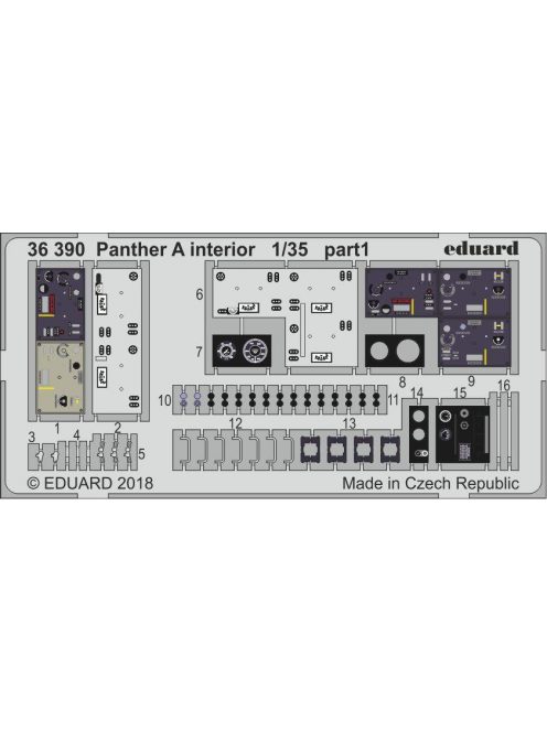 Eduard - Panther A interior for Takom 