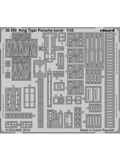 Eduard - King Tiger Porsche turret for Meng 