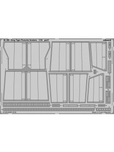 Eduard - King Tiger Porsche fenders for Meng 