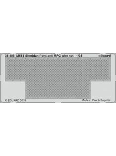 Eduard - M551 Sheridan front anti-RPG wire net for Tamiya