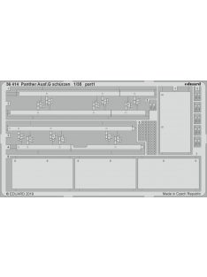 Eduard - Panther Ausf.G schürzen for Academy 