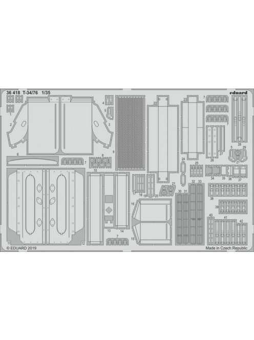 Eduard - T-34/76 for Zvezda 