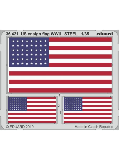 Eduard - US ensign flag WWII STEEL 