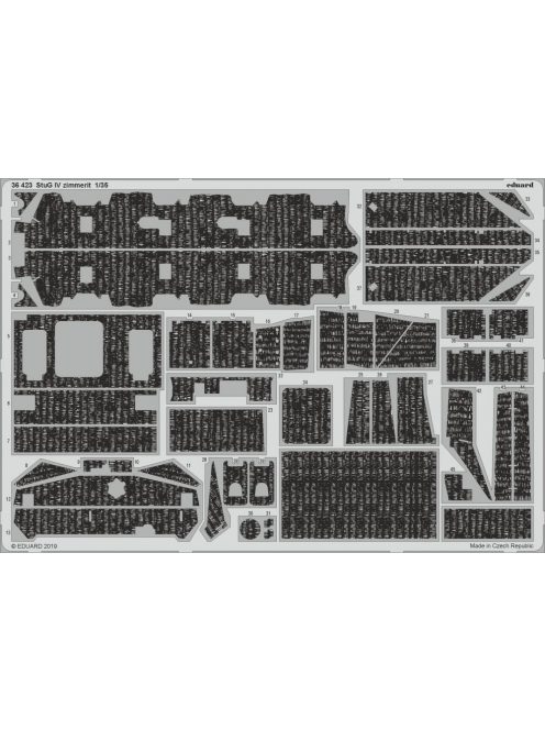 Eduard - StuG IV zimmerit for Academy 