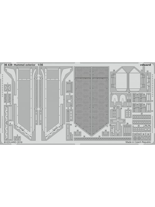 Eduard - Hummel exterior for Tamiya 