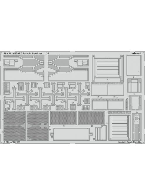 Eduard - M109A7 Paladin howitzer for Panda