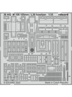 Eduard - M 108 105mm / L30 howitzer for AFV