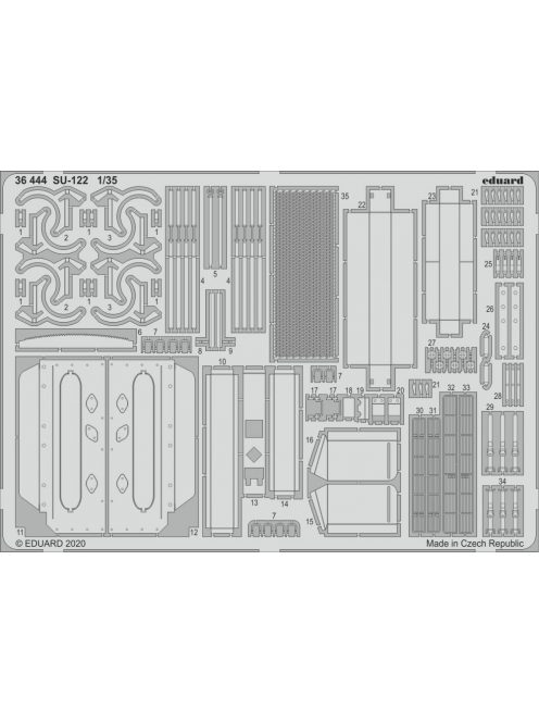 Eduard - SU-122 for Zvezda