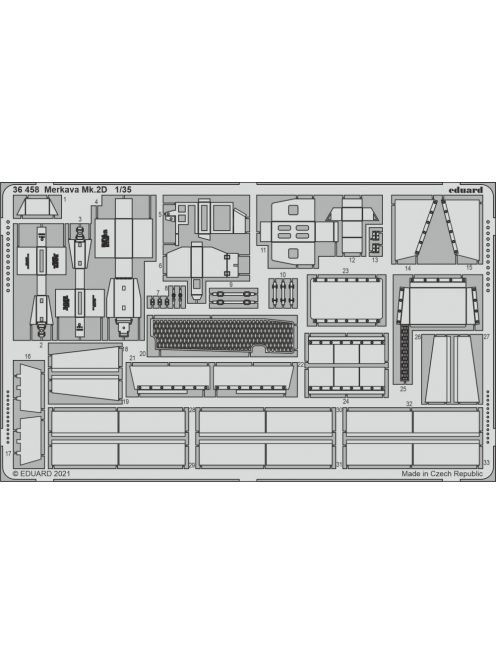 Eduard - Merkava MK.2D 1/35 for TAKOM