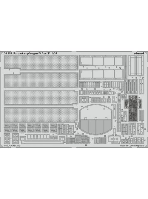 Eduard - Panzerkampfwagen IV Ausf.F 1/35 for TAMIYA