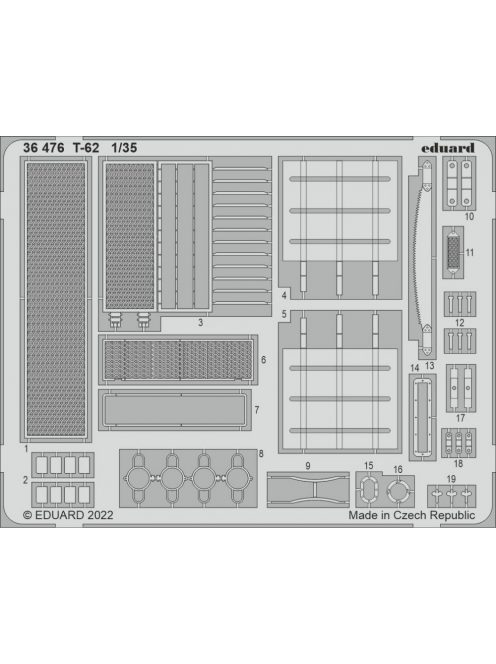 Eduard - T-62 For Zvezda