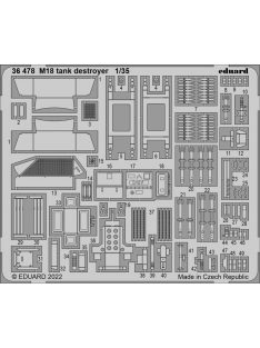 Eduard - M18 tank destroyer for TAMIYA