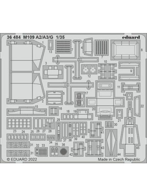 Eduard - M109 A2/A3/G 1/35