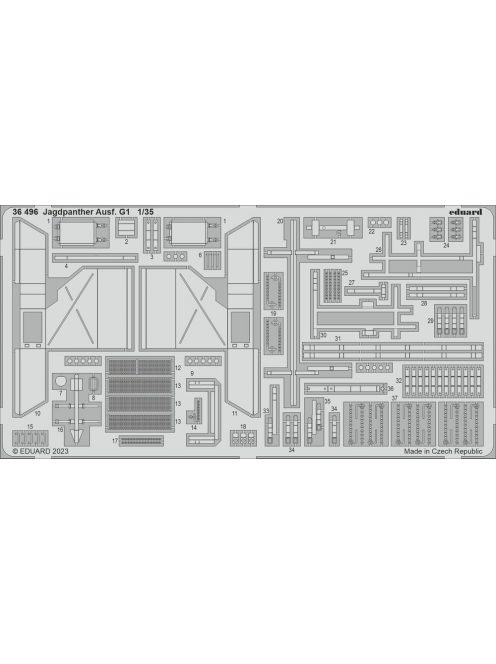 Eduard - Jagdpanther Ausf. G1 1/35 for ACADEMY