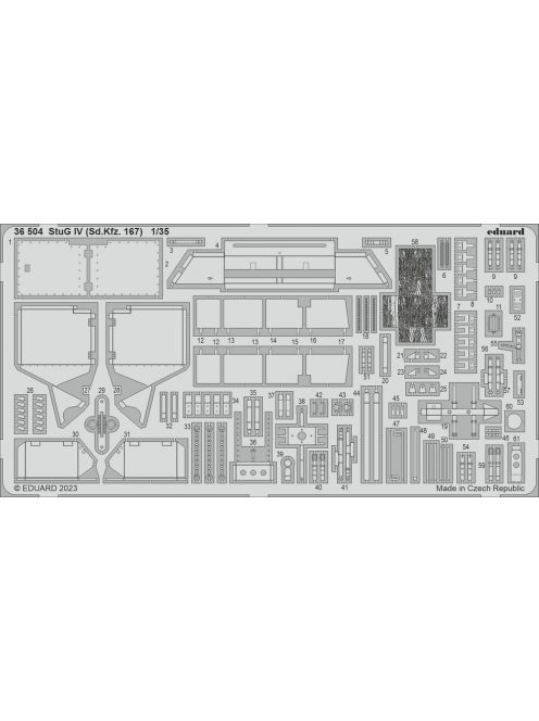 Eduard - StuG IV (Sd.Kfz. 167) 1/35ZVEZDA