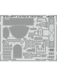 Eduard - 2 cm Flak 38  ICM