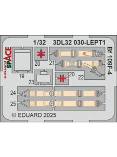 Eduard - Bf 109F-4 SPACE  HOBBY 2000 / HASEGAWA