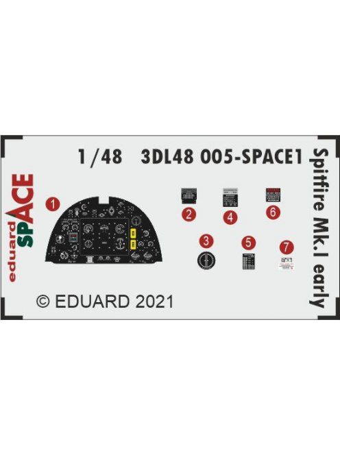 Eduard - Spitfire Mk.I early SPACE 1/48 for EDUARD