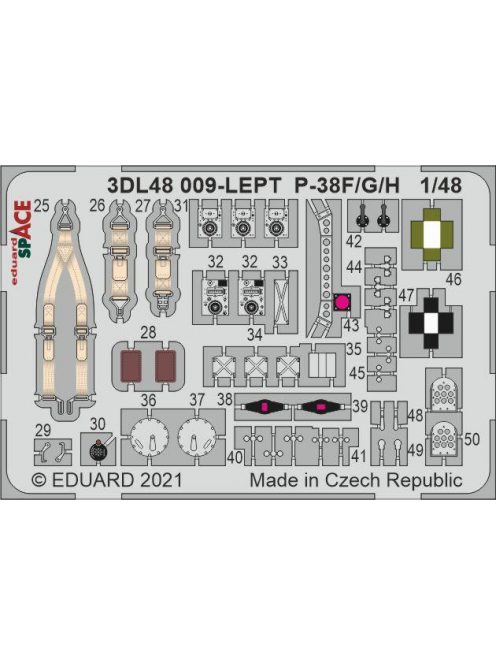 Eduard - P-38F SPACE for TAMIYA