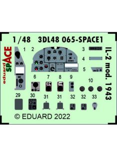 Eduard - Il-2 mod. 1943 SPACE 1/48