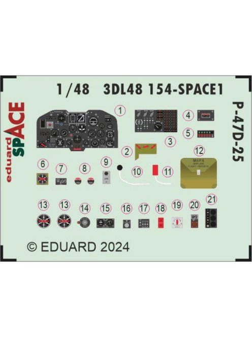 Eduard - P-47D-25 SPACE 1/48