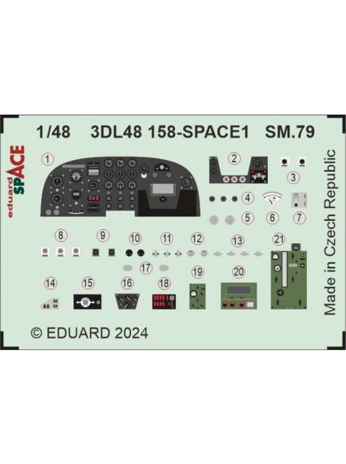 Eduard - SM.79 SPACE 1/48 EDUARD