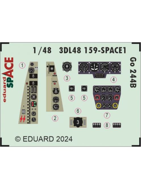 Eduard - Go 244B SPACE 1/48 ICM