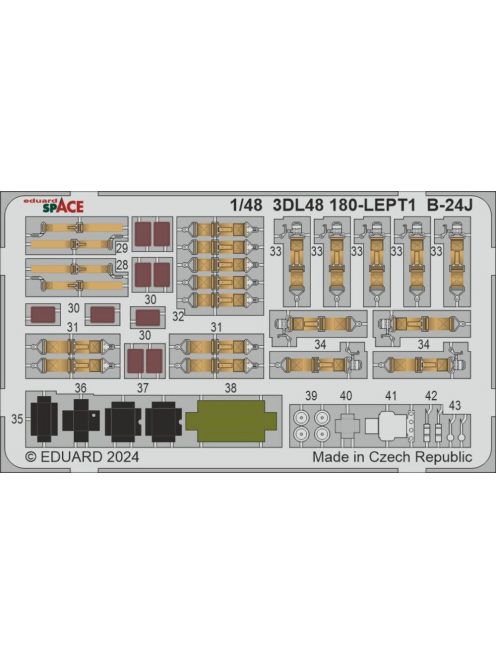 Eduard - B-24J SPACE  HOBBY BOSS