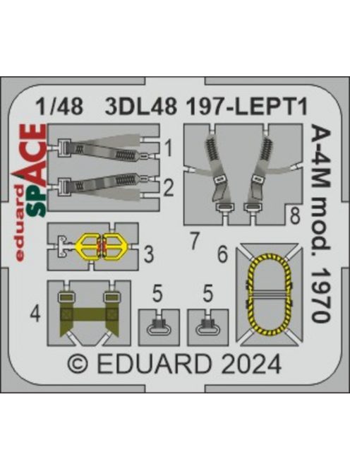 Eduard - A-4M mod. 1970 SPACE  MAGIC FACTORY