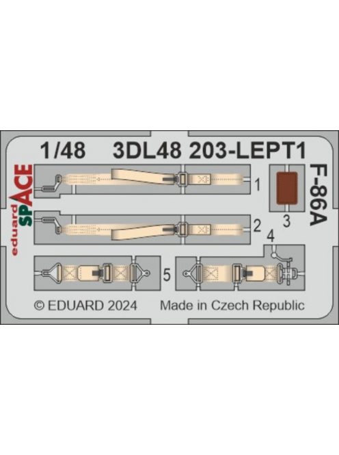 Eduard - F-86A SPACE  CLEAR PROP