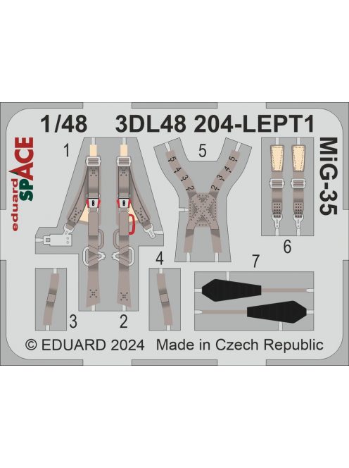 Eduard - MiG-35 SPACE  HOBBY BOSS