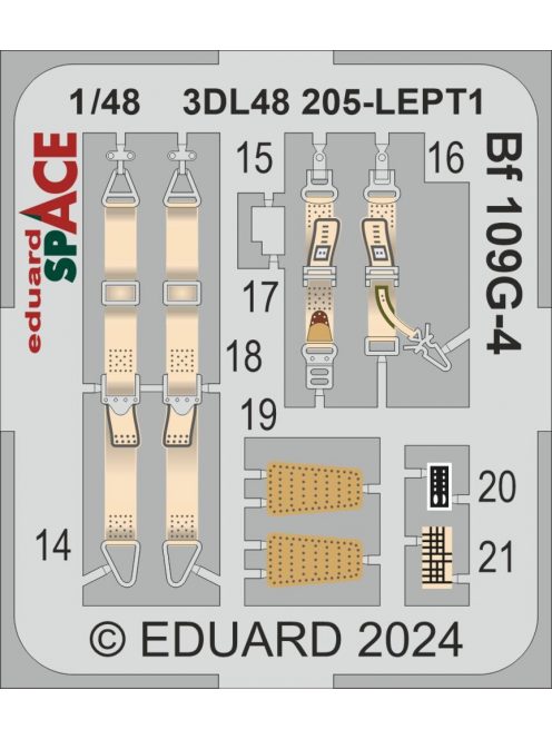 Eduard - Bf 109G-4 SPACE  EDUARD