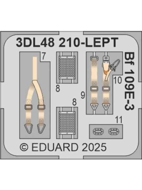 Eduard - Bf 109E-3 SPACE  HOBBY BOSS