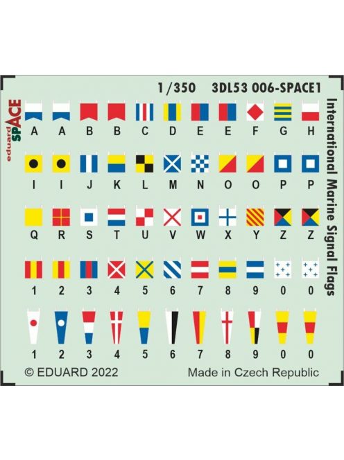 Eduard - International Marine Signal Flags SPACE for