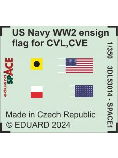 Eduard - US Navy WW2 ensign flag for CVL, CVE, CL & DD SPACE