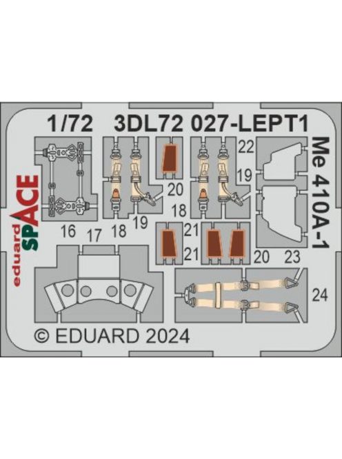 Eduard - Me 410A-1 SPACE 1/72 AIRFIX