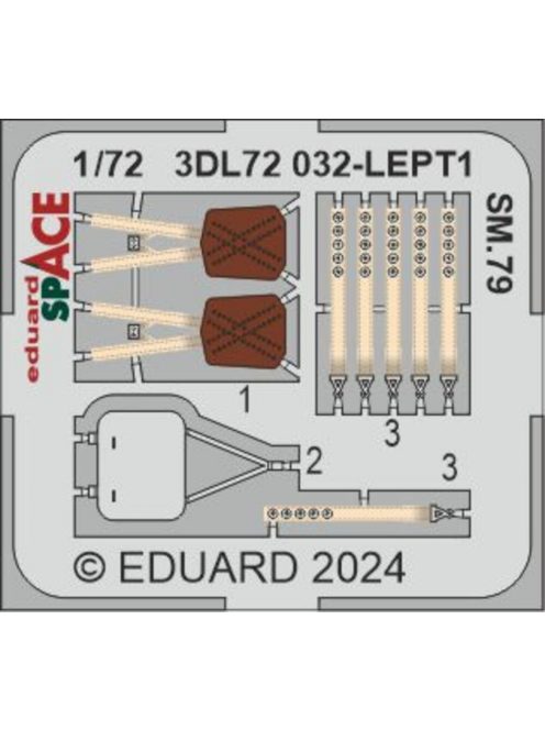 Eduard - SM.79 SPACE  ITALERI