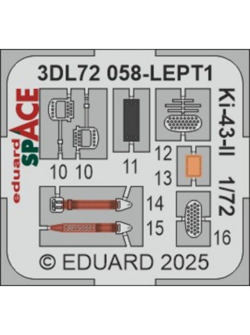 Eduard - Ki-43-II SPACE  ARMA HOBBY
