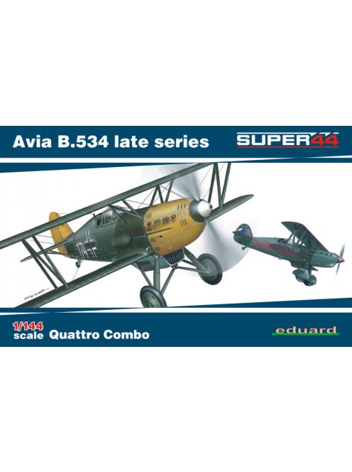 Eduard - Avia B.534 Late Series Quattro Combo Super 44