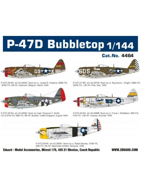 Eduard - P-47D Bubbletop Super44