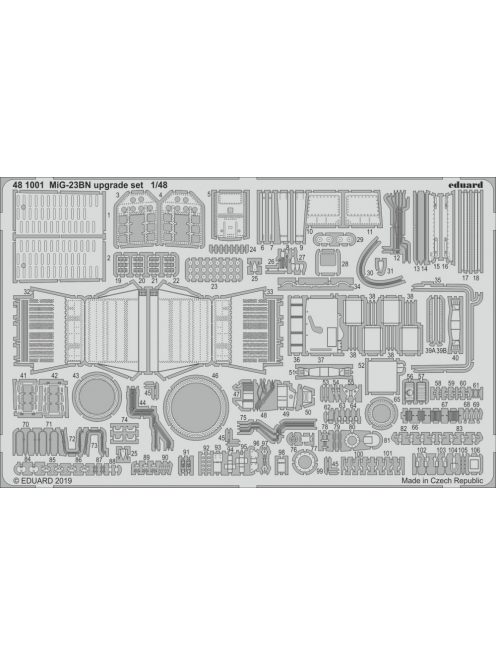 Eduard - MiG-23BN upgrade set f. Eduard 