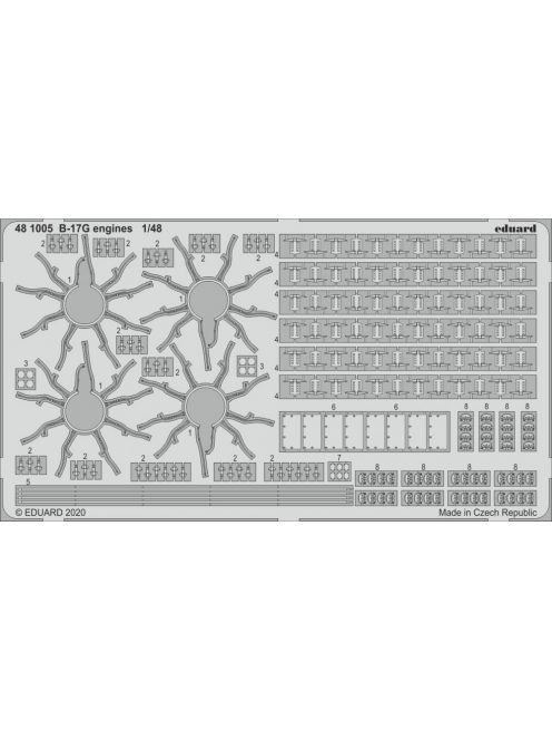 Eduard - B-17G engines for HKM