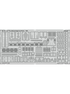 Eduard - B-17G undercarriage & exterior for HKM