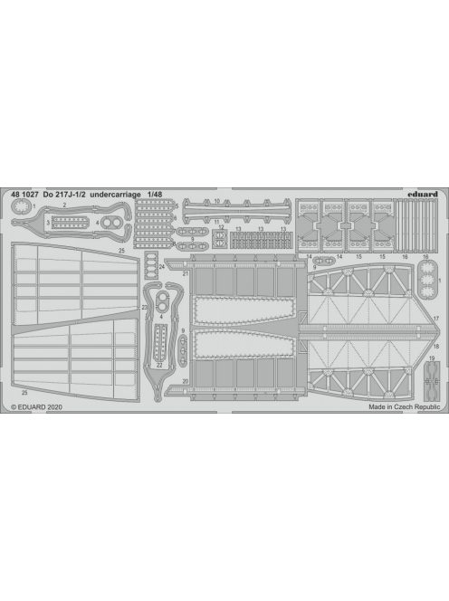 Eduard - Do 217J-1/2 undercarriage for ICM