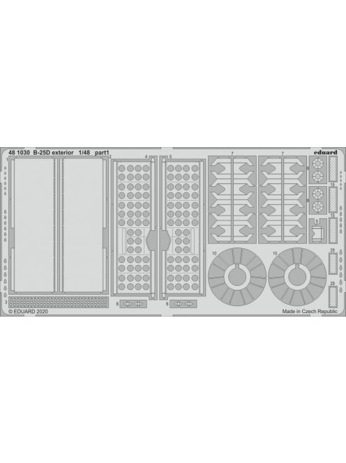 Eduard - B-25D exterior for Revell