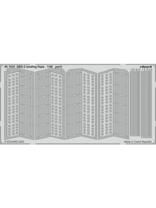 Eduard - SBD-2 landing flaps for Academy