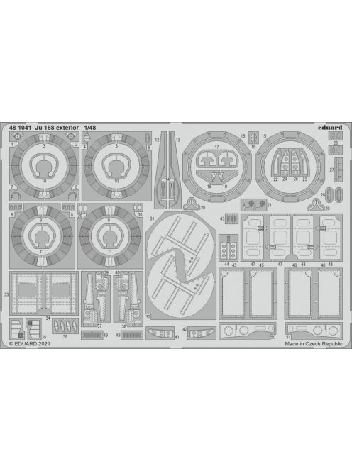 Eduard - Ju 188 exterior 1/48 for REVELL