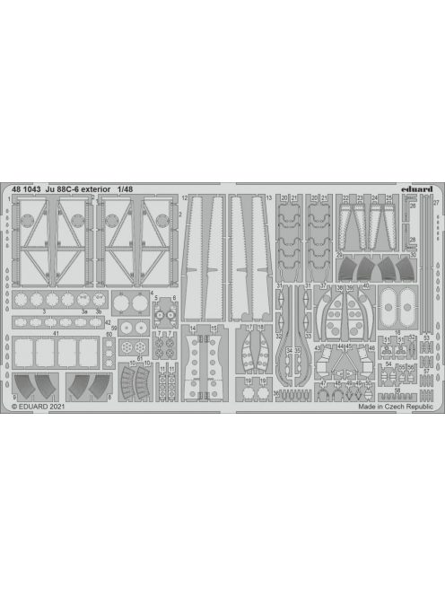 Eduard - Ju 88C-6 exterior for ICM